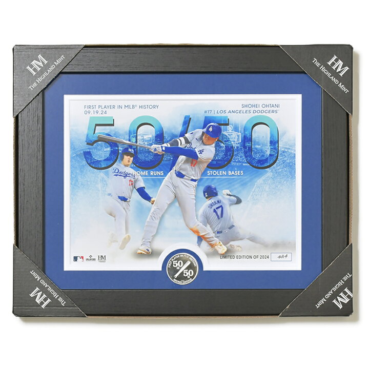 楽天市場】【即日発送】【2024枚限定】大谷翔平 50-50 コラージュ 