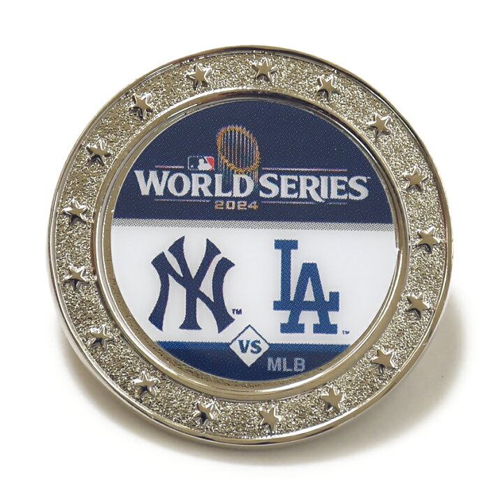 楽天市場】【即日発送】MLB ワールドシリーズ ピンバッチ ピンズ 2024 