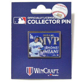 【即日発送】大谷翔平 ピンバッチ 2024 MVP 記念 フォトピンバッジ ピンズ SHOHEI OHTANI LA ロサンゼルス ドジャース LOS ANGELES DODGERS MLB NL ナショナルリーグ 野球 ベースボール メジャーリーグ メモリアル 公式 WinCraft