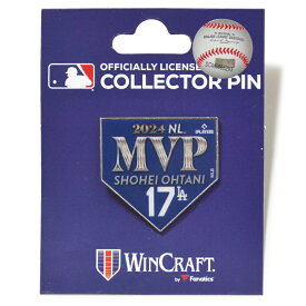 【即日発送】大谷翔平 ピンバッチ 2024 MVP 記念 ロゴピンバッジ ピンズ SHOHEI OHTANI LA ロサンゼルス ドジャース LOS ANGELES DODGERS MLB NL ナショナルリーグ 野球 ベースボール メジャーリーグ メモリアル 公式 WinCraft