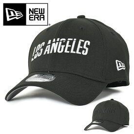 【即日発送】ニューエラ キャップ ドジャース シティコネクト メンズ レディース 39THIRTY LA LOS ANGELES DODGERS ストレッチ フィットキャップ MLB ベースボールキャップ 刺繍 帽子 深め スクリプトLA グッズ ブラック S-M M-L L-XL ユニセックス 正規品