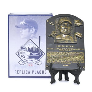 【即日発送】球場配布 イチロー 殿堂入り記念 レプリカ プラーク 2025 プレート 盾 MLB マリナーズ ヤンキース Ichiro Suzuki Hall of Fame Plaque 野球 ベースボール メジャーリーグ 記念プラーク 限定