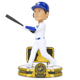 【世界限定317体】大谷翔平 ボブルヘッド 2025 ゴールドMLBロゴパッチ FOCO MLB公式 ドジャース Shohei Ohtani Los Angeles Dodgers バブルヘッド 首振り人形 記念フィギュア メジャーリーグ 野球 シリアル入り
