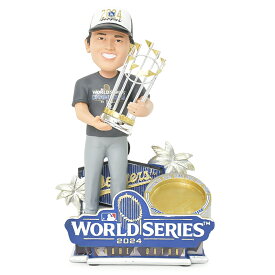 【世界限定524体】大谷翔平 ボブルヘッド 2024 ワールドシリーズ チャンピオンズ FOCO MLB公式 ドジャース Shohei Ohtani Los Angeles Dodgers バブルヘッド 首振り人形 記念フィギュア 優勝記念 メジャーリーグ 野球 シリアル入り
