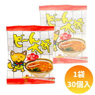 菓道 どーん太郎 [1袋 30袋入]【駄菓子 お菓子 ラーメンスナック つまみ ラーメン 小袋 まとめ買い 箱買…