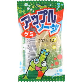 15円 やおきん サワーアップルソーダグミ [1袋 30個入] 【グミ 駄菓子 お菓子 景品向け ノベルティ向け プレゼントなどに】