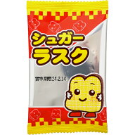 日本ラスクフーズ 1枚シュガーラスク [1箱 30個入]【駄菓子 お菓子 ラスク まとめ買い 箱買い ノベルティ…