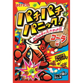 40円 アトリオン パチパチパニック コーラ [1箱 24個入]【駄菓子 お菓子 キャンディ おやつ はじける トッピング まとめ買い 箱買い 景品向け】
