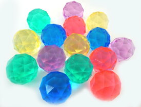 32mm スーパーボール ダイヤモンド [1袋 50個入] 【スーパーボール お祭り イベント ダイヤ 景品向け ノベルティ向け プレゼントなどに アミューズ】