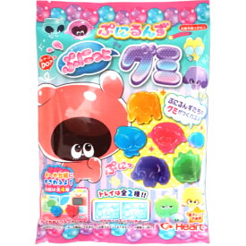 250円 ハート ぷにるんずぷにっとグミ [1箱 8個入] 【お菓子 作る グミ まとめ買い 箱買い ポイント消化】