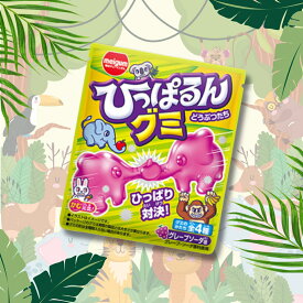 70円 メイチュー ひっぱるんグミどうぶつたち [1箱 14個入] 【お菓子 グミ まとめ買い 動物グミ どうぶつグミ ひっぱるんグミ 駄菓子 やわらかグミ ひっぱるグミ】