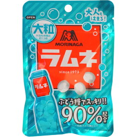 131円 森永 41g大粒ラムネ [1箱 10袋入] 【ラムネ 小袋 駄菓子 お菓子 景品向け ノベルティ向け プレゼントなどに】