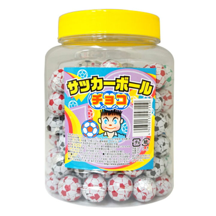 楽天市場 10円 サッカーボールチョコ 1ポット 100個入 駄菓子 お菓子 チョコレート チョコ つかみどり ノベルティ ポット駄菓子 プレゼント バレンタイン やおきん ミカミオンラインショップ