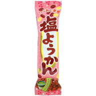 50円 やおきん 26g塩ようかん [1箱 20個入] 【あんこ 羊羹 駄菓子 お菓子 まとめ買い】