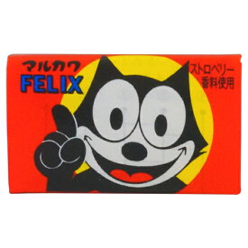 12円 マルカワ フーセンガム フィリックス [1箱 55個入] 【駄菓子 お菓子 10円ガム 当たり 猫 フィリックスガム まとめ買い 箱買い ポイント消化 景品向け ノベルティ向け アミューズ つかみどり】