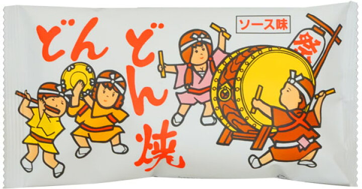 楽天市場 円 どんどん焼き 1袋 15個入 駄菓子 お菓子 スナック あられ 菓道 小袋 景品向け ノベルティ向け プレゼントなどに ミカミオンラインショップ