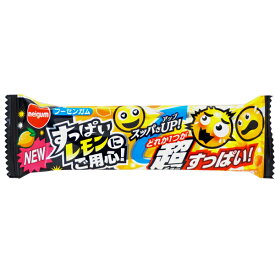 40円 メイチュー すっぱいレモンにご用心ガム [1箱 20個入] 【駄菓子 お菓子 ガム まとめ買い 箱買い スッパイ 3個ガム ノベルティ向け アミューズ向け 景品向け 明治チューインガム】