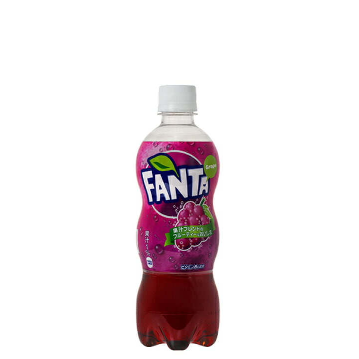 楽天市場】ファンタグレープ 500mlPET×24本【飲料 ジュース fanta 炭酸  