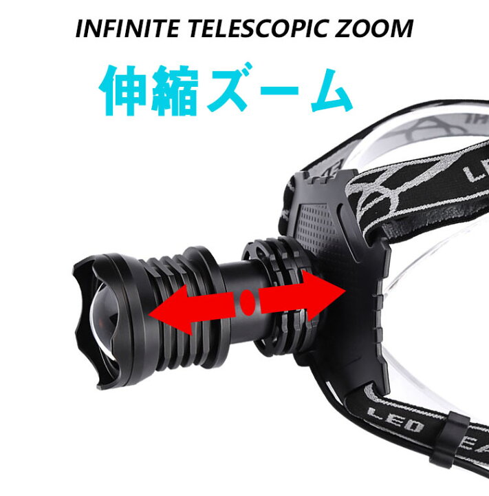 Lightess Led ヘッドライト LED ヘッドランプ 超軽量 3点灯モード防水 角度調整 ズーム機能 単3電池式 キャンプ 登山 夜釣り 防災 停 ライト・ランタン 単三電池用コンパクトLEDライト ランタン機能 ズーム機能 アウトドア 釣り