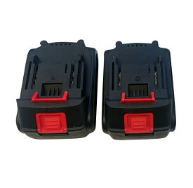 バッテリー 2個+充電器*1 電動工具 DIY 予備品 電動チェーンソー 電動のこぎり 道具 電池 セット