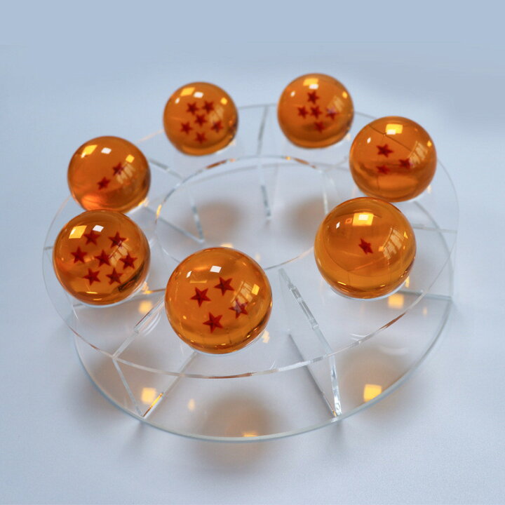 楽天市場】ドラゴンボール 7星セット 龍珠 樹脂製 一星球-七星球 2.7cm 