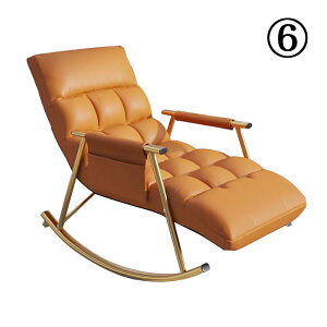 シングルソファー ソファー 一人暮らし ロッキングチェア リクライニング可能 大人用 快適 便利 おしゃれ ソファ 椅子 肘掛け おしゃれ チェア 柔らかい 椅子 休憩 休み 勉強 読書 組立簡単 5