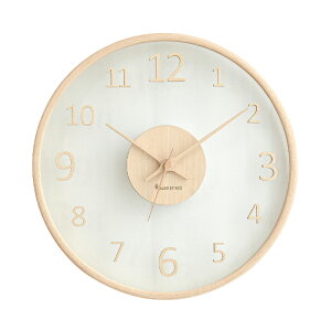 掛け時計 壁掛け時計 おしゃれ 木製 天然木 シンプル 時計 壁掛け ナチュラル モダン 静音 木目 インテリア リビング オフィス 新築祝い プレゼント ウォールクロック 北欧 時計 リビング 見