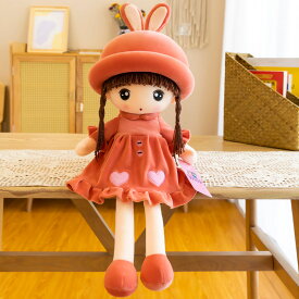 可愛い女の子のぬいぐるみ 抱き枕 おしゃれ アニメ 漫画 部屋飾り 可愛い 3カラー パープル ピンク レッド 50/70/80/95cm クリスマス プレゼント ギフト いつも一緒にいたい 萌え 柔らかい 恋人/子ども/友達に 手触りがいい 癒しぬいぐるみ