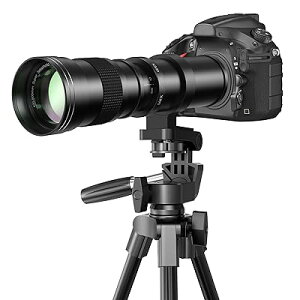 �]�������Y420-800mm f 8.3 �Ή��j�R��F-mount �}�j���A���Y�[���]�������Y + T-�}�E���g�Ή��j�R��D5500 D3300 D3200 D5300 D75 D7200 D3400