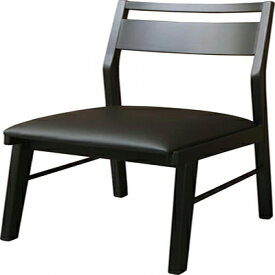 ダイニングチェアのみ 2脚セット ヴィンテージデザインダイニング NELL ネル ダイニングチェアー 2脚組 木製 合成皮革 食卓椅子 イス 椅子 いす ブラック 500030149