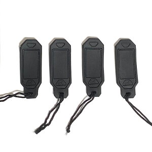 Wosport AC-09-BK Personalized tag�i4pcs�j BK