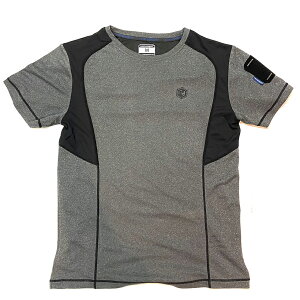 EMERSON EMB9590G Blue Label "Shark Fin" Functional Sports T-shirt/Grey