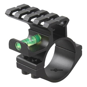 Vector Optics SCACD-07 30/25.4mm Offset Level Ring w/ Top Rail