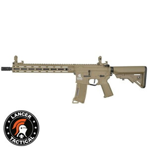 LANCERTACTICAL M-LOK 13 Airsoft AEG TAN / GAK dK{ 18Έȏ dqgK[ GA\tg S y @ヌr[Ŏg1000~OFFv[g