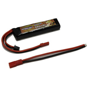 OPTION No1�@GB-0021M HIGH POWER LiPo7.4V560mAh