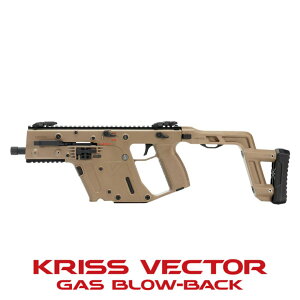 KRYTAC KRISS VECTOR GBB / FDE�@���ヌ�r���[�Ŏ���g����1000�~OFF�v���[���g
