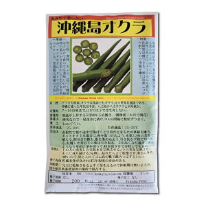 ꓇IN Ȃ킵܂ Okinawa Shima Okra / AIC Abelmoschus esculentus ؂̎ c ̎ ƒ؉ L@͔| K[fjO _ | _ ` ݗ v^[ 