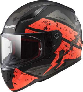 LS2 FF353 RAPID LIGHTWEIGHT FULLFACE MOTORCYCLE MOTORBIKE HELMET DEADBOLT ORANGE