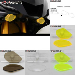 7-467 YAMAHA YZF R1 2015�N�[2018�NYZF R6 2017 2018�I�[�g�o�C�A�N�Z�T���[�w�b�h���C�g�v���e�N�g�K�[�h�J�o�[