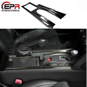 �� �O�� For Nissan R35 GTR Center Console Cover (LHD) Carbon Fiber Car Interior Accessories