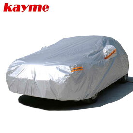 Kayme waterproof car covers outdoor sun protection cover car reflector dust rain snow