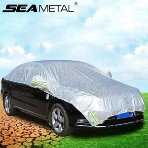 Car Covers Waterproof SUV Auto Sun Proof Shade Reflective Strip Outdoor Dust Rain Protecti