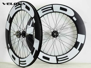 Outlet. only 20 sets. 700C track bike carbon wheelset. 88mm clC`er/tubular.fixed gear st
