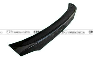 Carbon Fiber CSL Style Trunk Spoiler Glossy Fibre Finish Rear Wing Kit Racing Trim Fit For