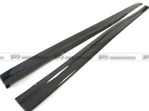 �� �O�� Carbon Fiber Damd Style Side Skirt Extension Fit For Mitsubishi Evolution EVO 7 8 9