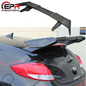 Hyundai Veloster MR V3 FRP Glass Rear SpICer Exterior Trunk Wing Veloste MR