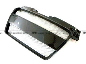 �� �O�� For Audi TT MK2 (Type 8J) Carbon Fiber Front Bumper Grill Fibre Mesh Grill Grills Ca