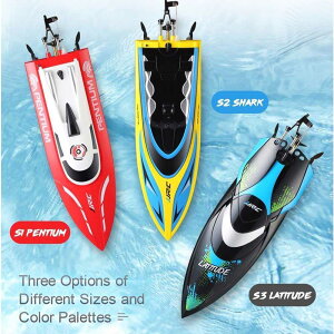 High Speed JJRC S1/S2/S3 Waterproof Turnover Reset Water Cooling 25km/H RC Boat Remote Con