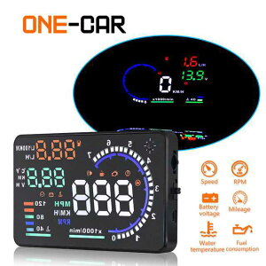 OBD2 HUD ԃwbhAbvfBXvC 5.5 Led EChvWFN^[ OBD XLixRxA[f AT2844