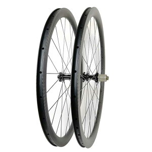 super light 42mm disk bike wheels 25mm external ClC`er Tubeless road disc brake carbon w